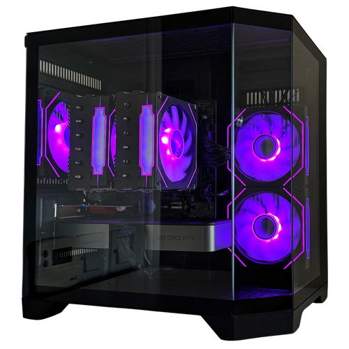 PC Bakery Elite - DS240 - RTX 5070 - Ryzen 5 5600 - 32GB RAM - Wi-Fi - Black