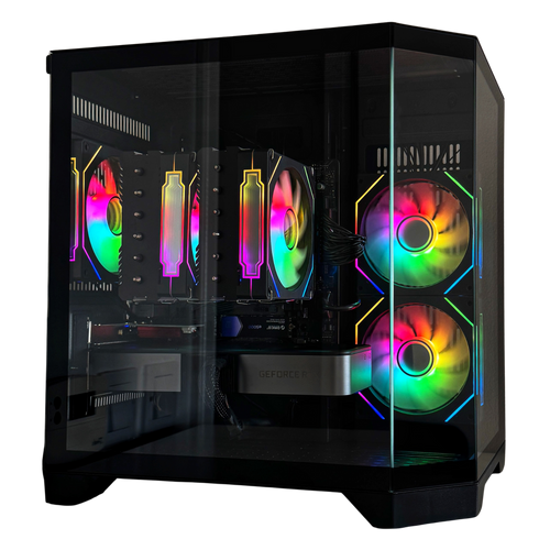 PC Bakery Elite - DS240 - RTX 5080 - Ryzen 5 5600 - 32GB RAM - Wi-Fi - Black
