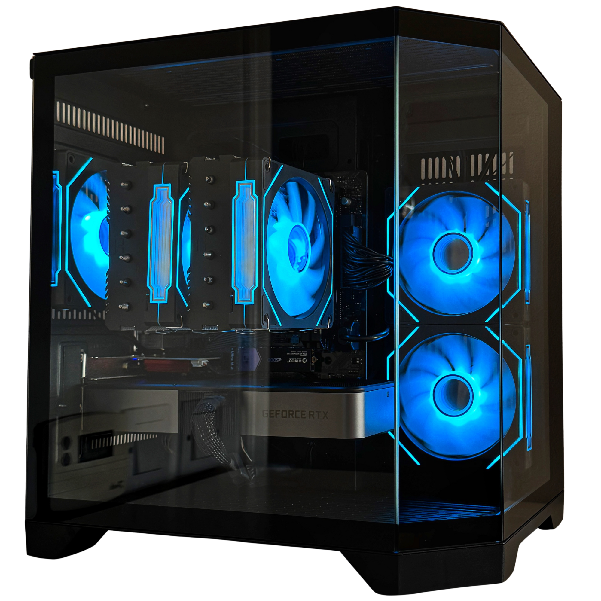 PC Bakery Elite - DS240 - RTX 5070 - Ryzen 5 5600 - 32GB RAM - Wi-Fi - Black