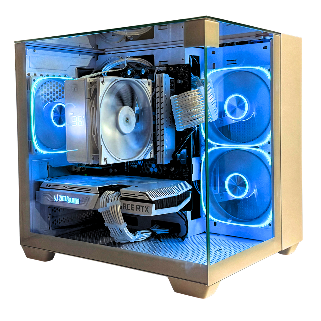 PC Bakery Core (Prebuilt) - RTX 3060 - Ryzen 5 5500 - 16GB RAM - White