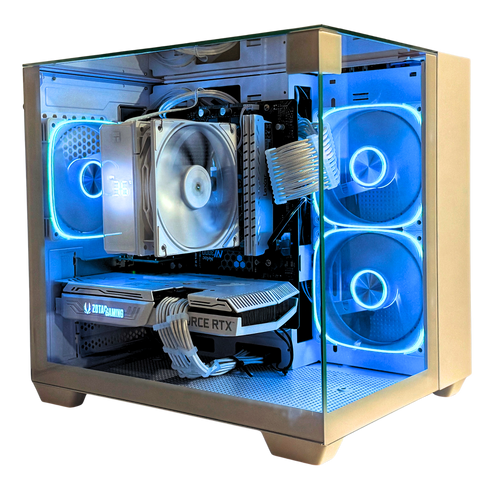 PC Bakery Core (Prebuilt) - RTX 3060 - Ryzen 5 5500 - 16GB RAM - White
