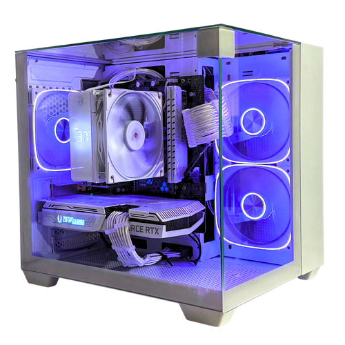 PC Bakery Core (Prebuilt) - RTX 3060 - Ryzen 5 5500 - 16GB RAM - White