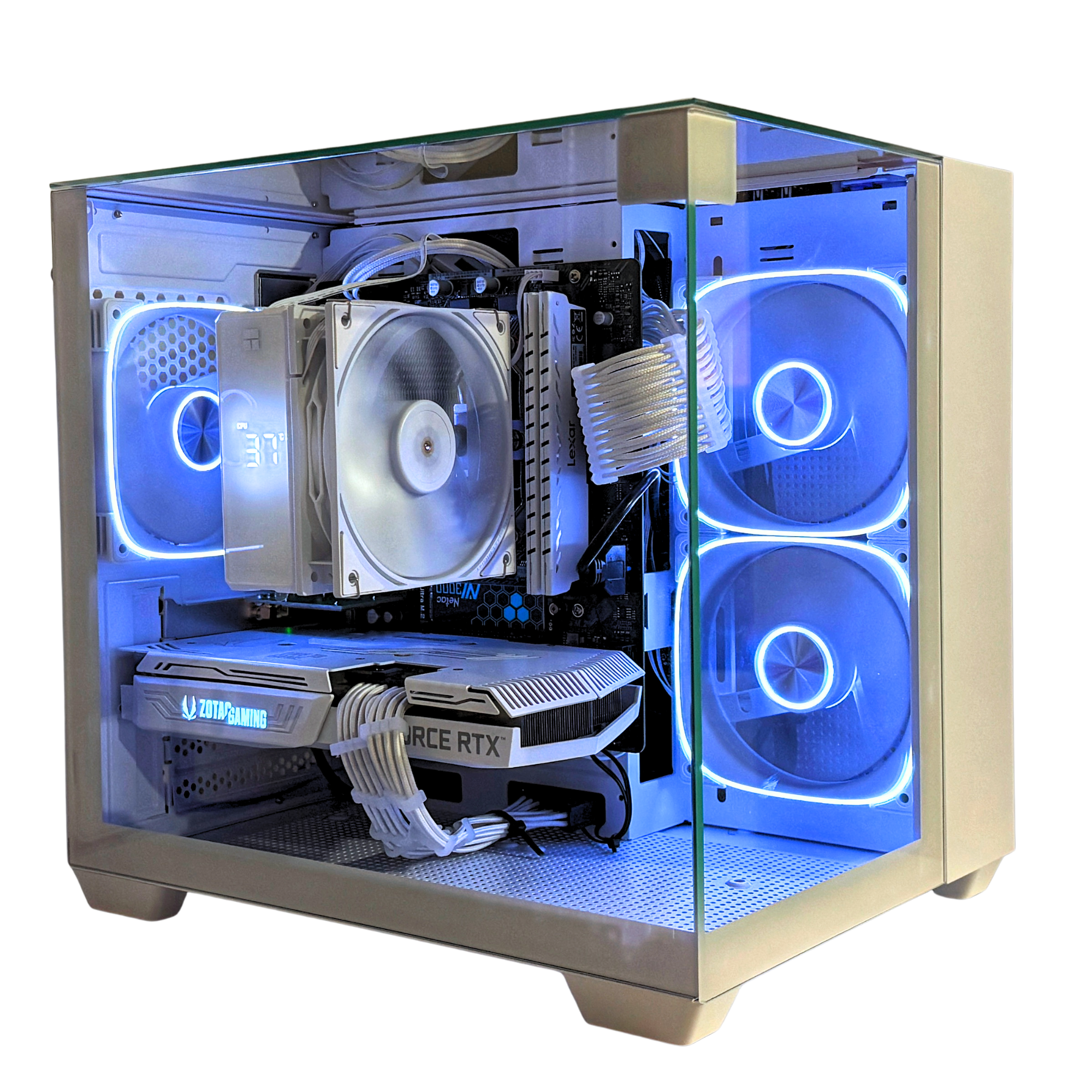 PC Bakery Core (Prebuilt) - RTX 3060 - Ryzen 5 5500 - 16GB RAM - White