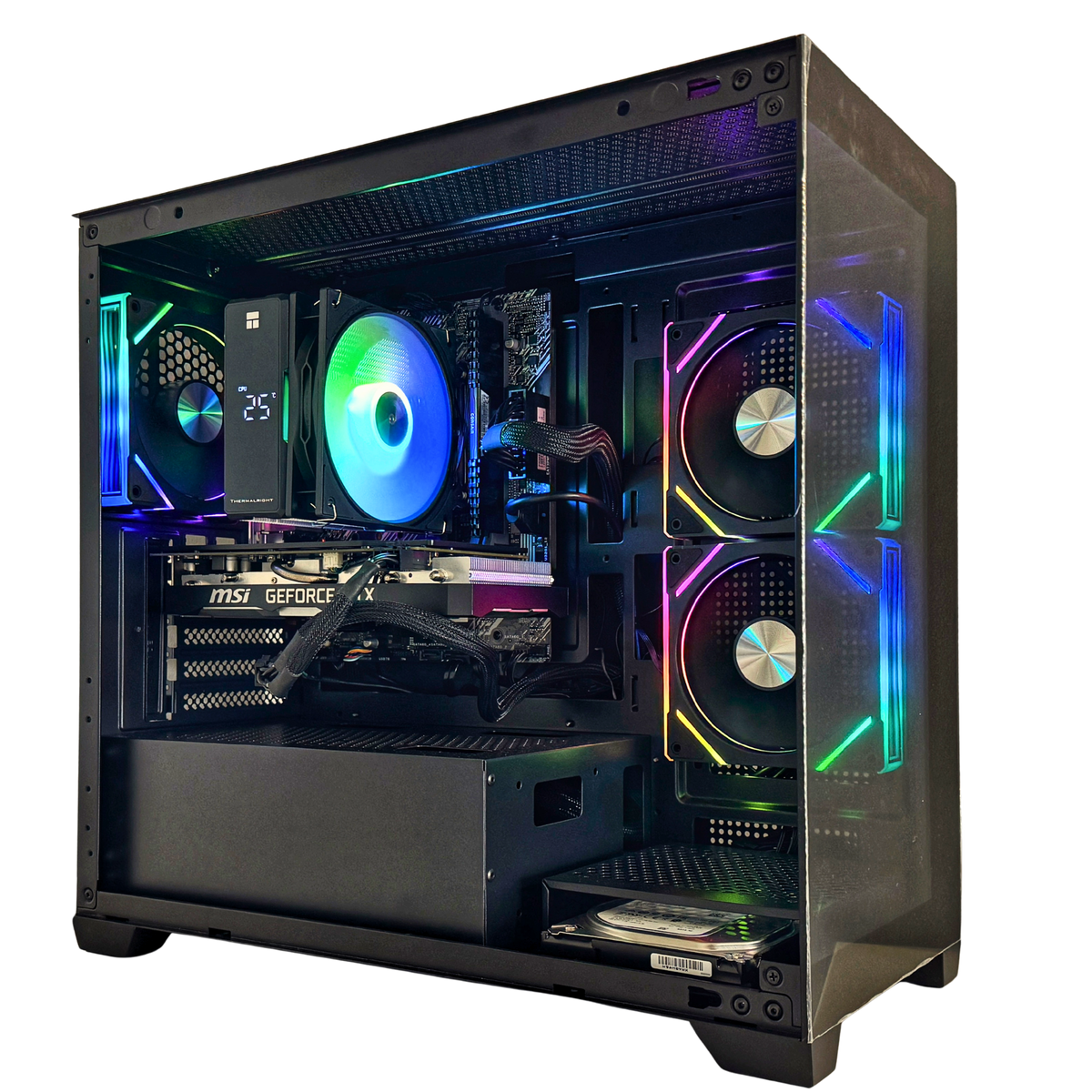 PC Bakery Budget (Prebuilt) - GTX 1660 Super - i5 10400f - 16GB RAM - Black