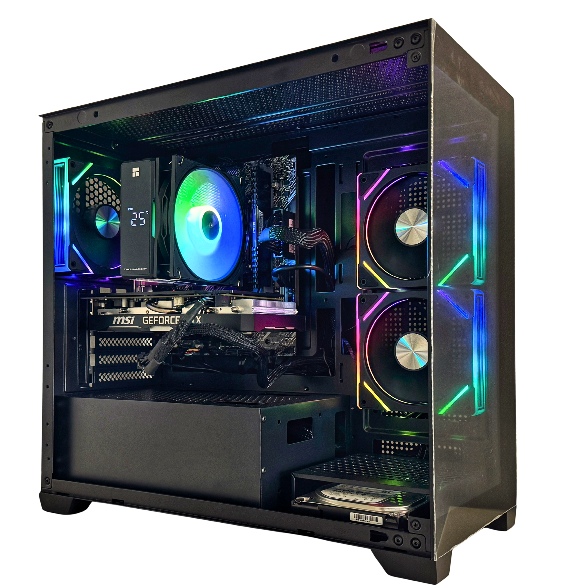 PC Bakery Budget (Prebuilt) - GTX 1660 Super - i5 10400f - 16GB RAM - Black