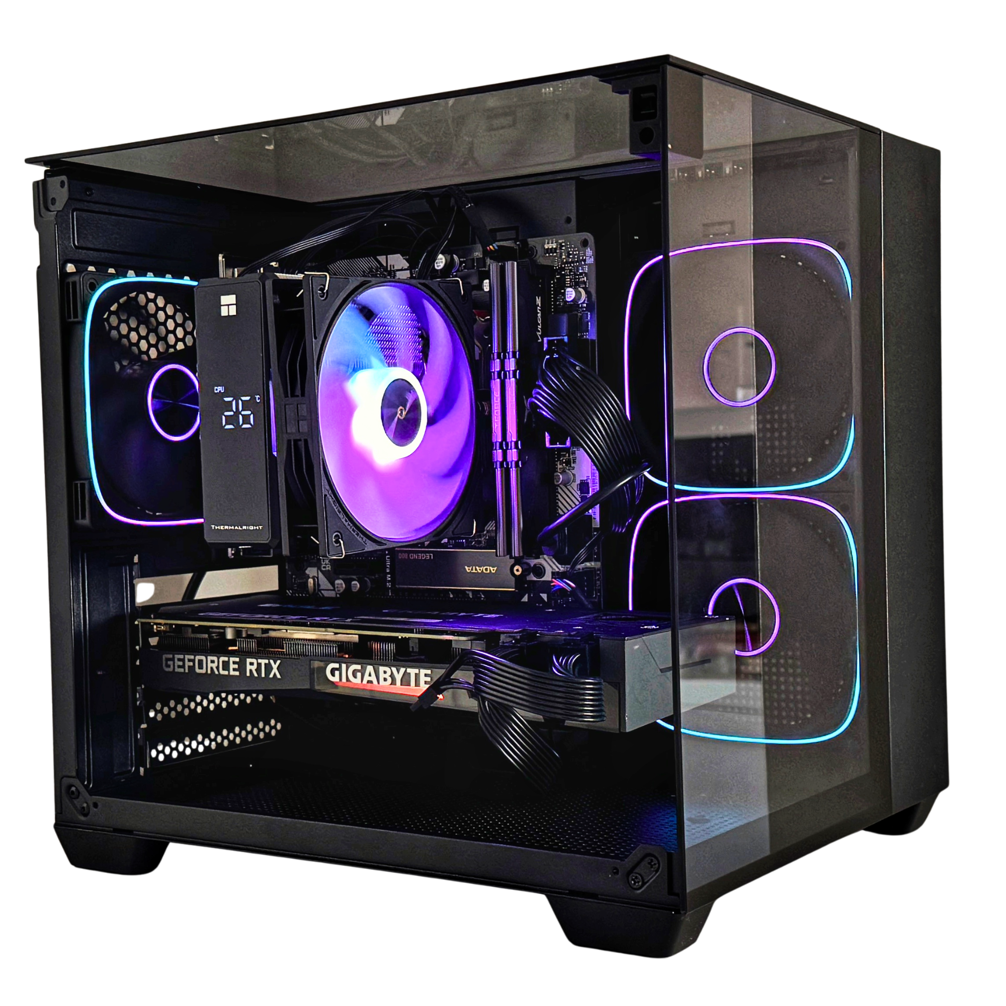 PC Bakery Core (Prebuilt) - RTX 3060Ti - Ryzen 5 5500 - 16GB RAM - Black