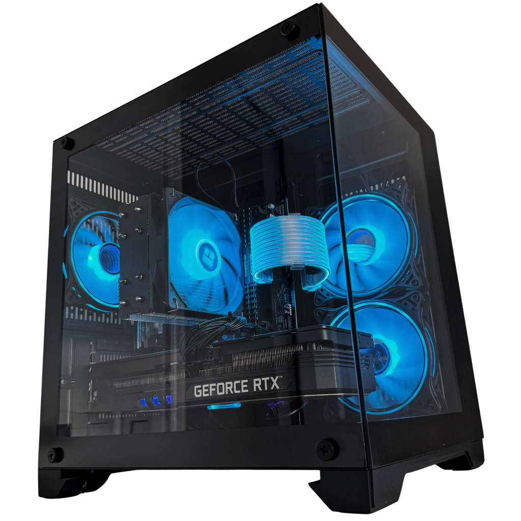 PC Bakery Premium - Overseer - RTX 5060 - Ryzen 5 5600 - 32GB RAM - Wi-Fi - Black