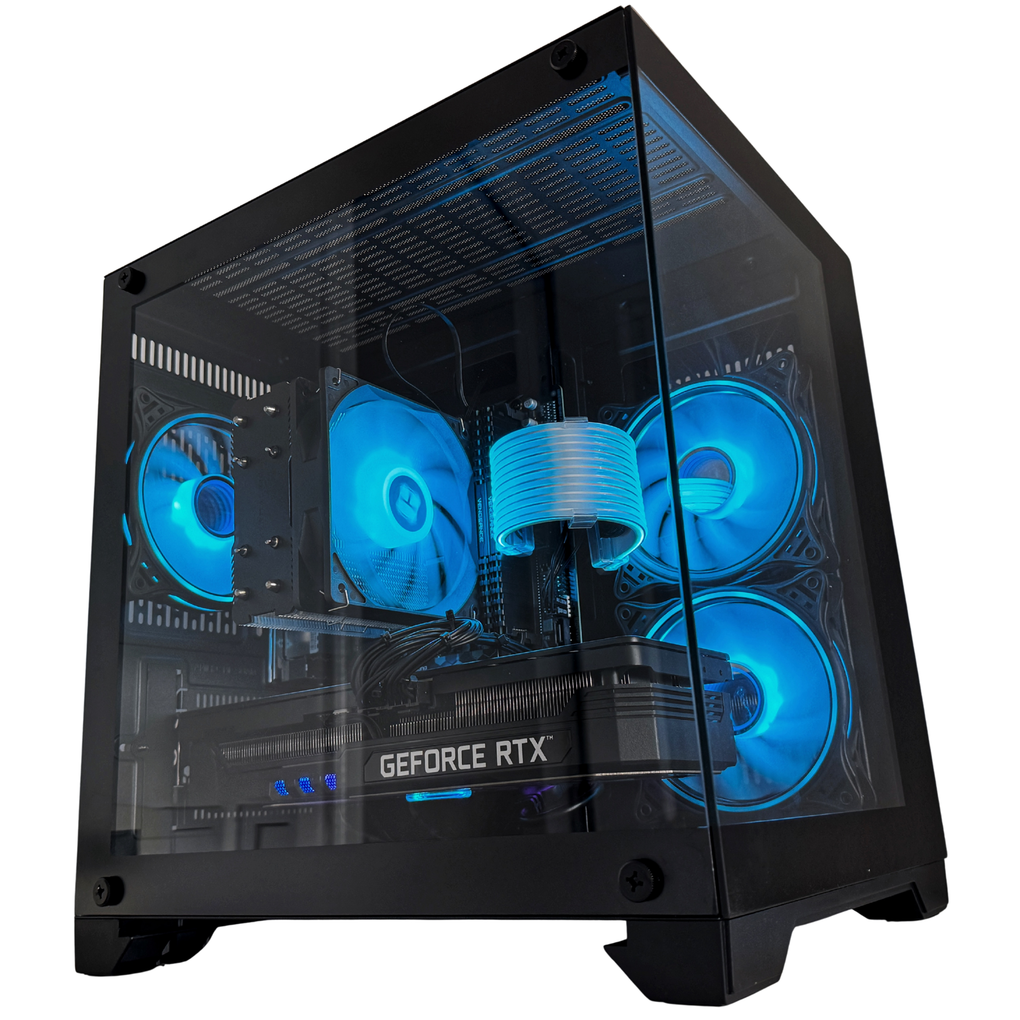 PC Bakery Premium - Overseer - RTX 5060 - Ryzen 5 5600 - 32GB RAM - Wi-Fi - Black