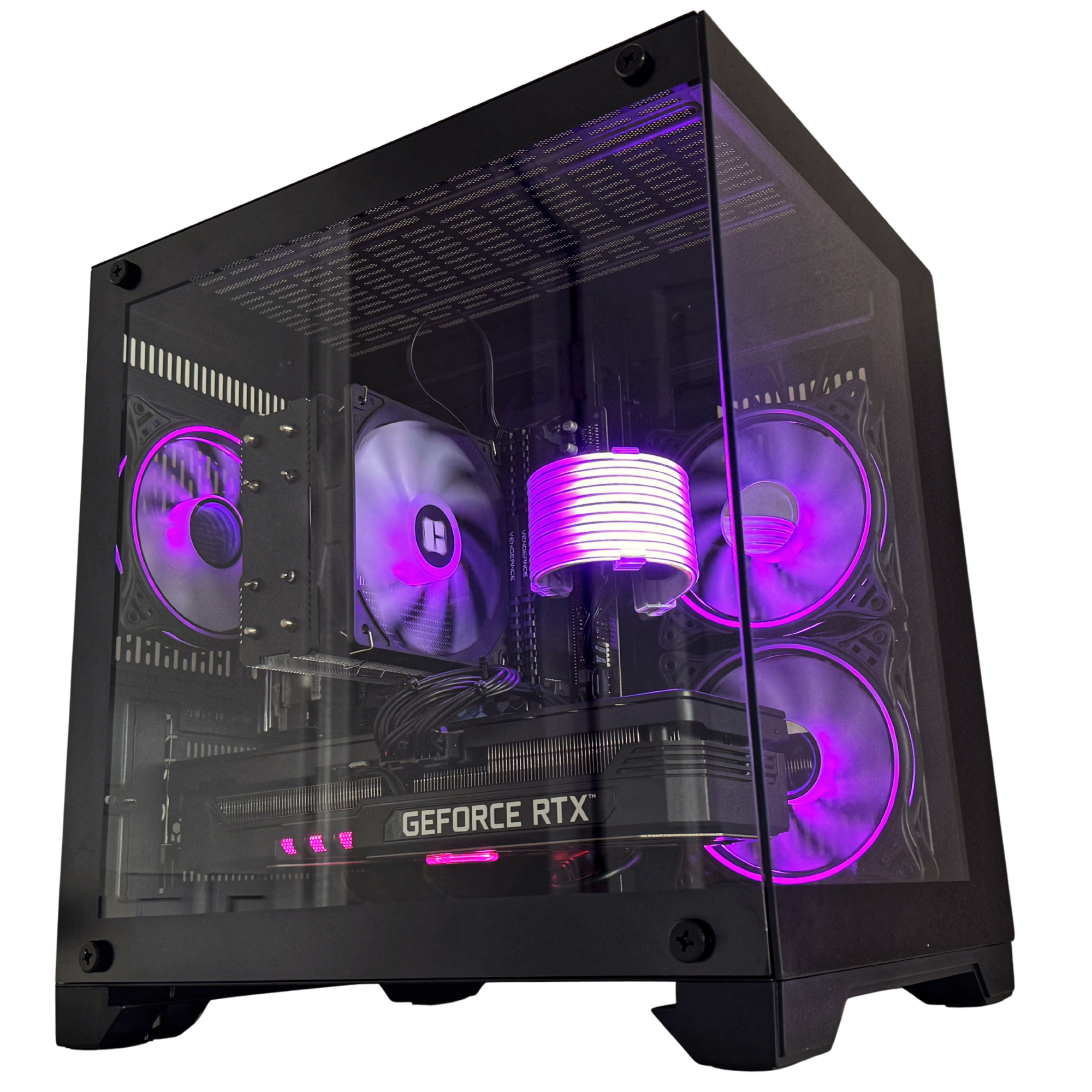 PC Bakery Premium - Overseer - RTX 5060 - Ryzen 5 5600 - 32GB RAM - Wi-Fi - Black