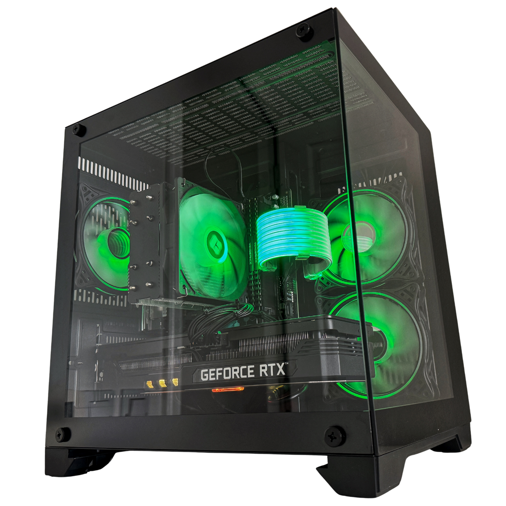 PC Bakery Premium - Overseer - RTX 5060 - Ryzen 5 5600 - 32GB RAM - Wi-Fi - Black